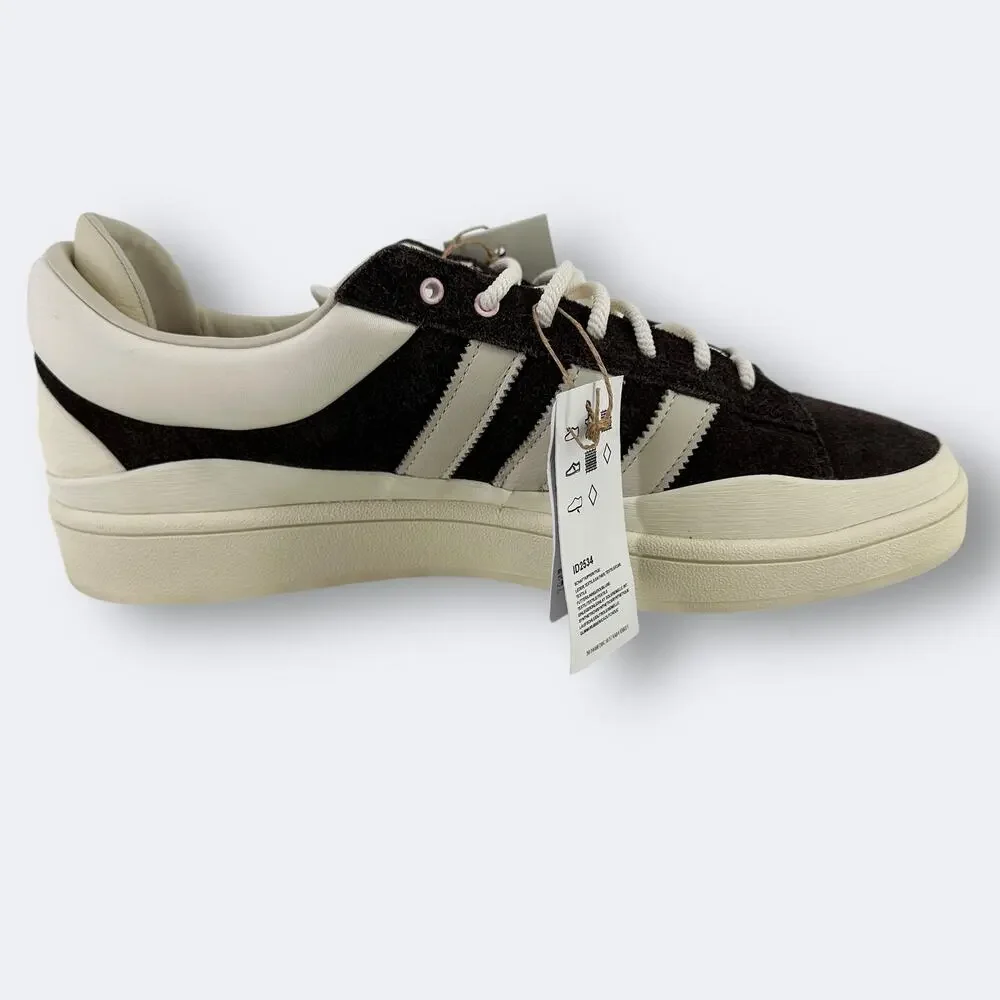 Adidas X Bad Bunny Campus Sneaker Shoes Mens Size 12.5 Brown Cream Suede